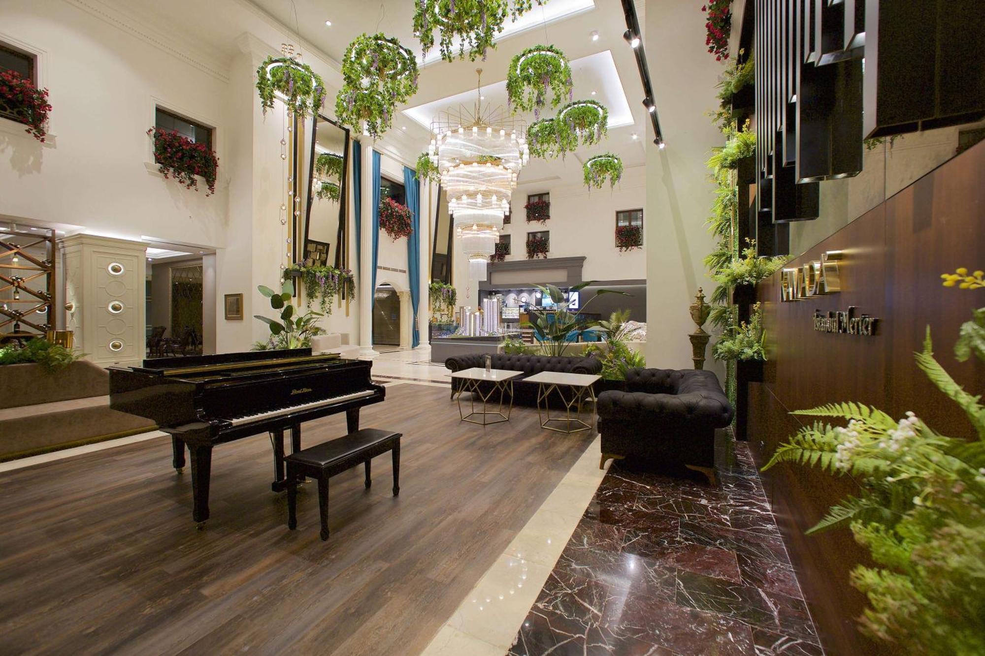 รามาดา โฮเทล แอนด์ สวีท บาย วินด์แฮม อิสตันบูล เมอร์เทอร์ Hotel ภายนอก รูปภาพ Interior of the hotel